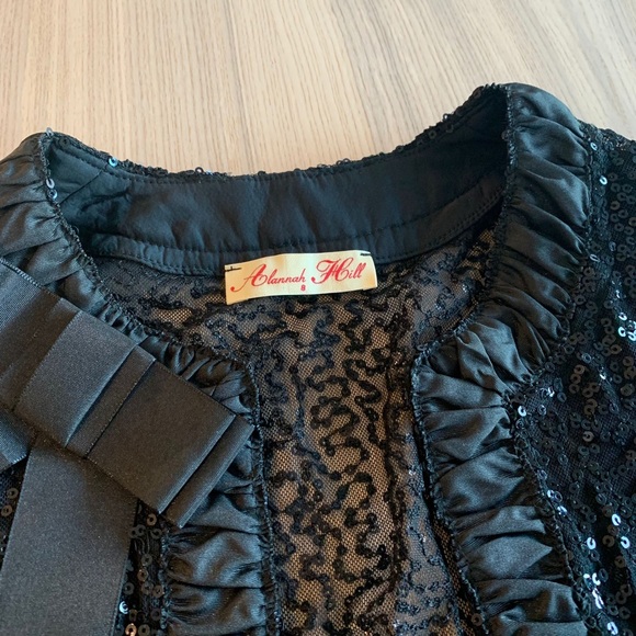 Alannah Hill Sequin Shrug Crop Cardigan - Picture 7 of 9